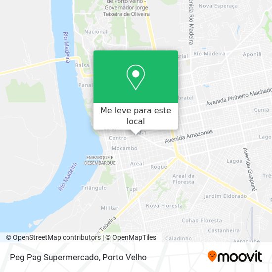 Peg Pag Supermercado mapa