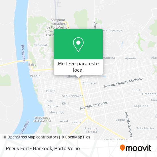 Pneus Fort - Hankook mapa