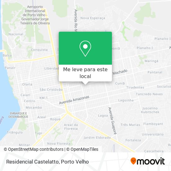 Residencial Castelatto mapa
