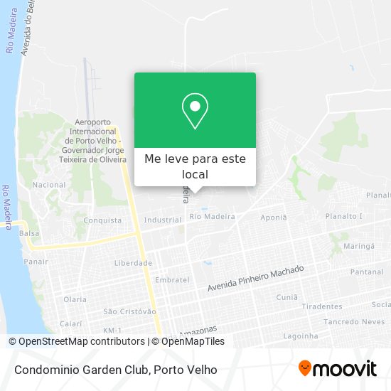 Condominio Garden Club mapa