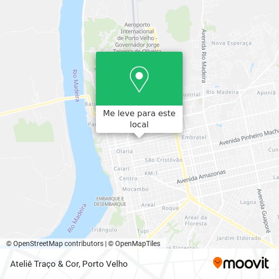 Ateliê Traço & Cor mapa