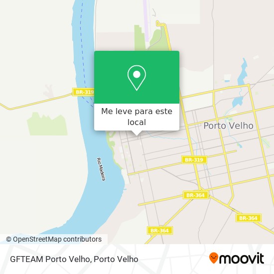 GFTEAM Porto Velho mapa