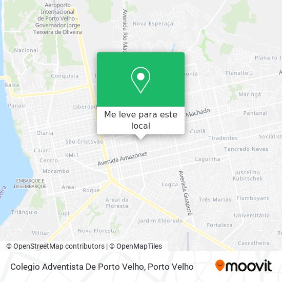 Colegio Adventista De Porto Velho mapa