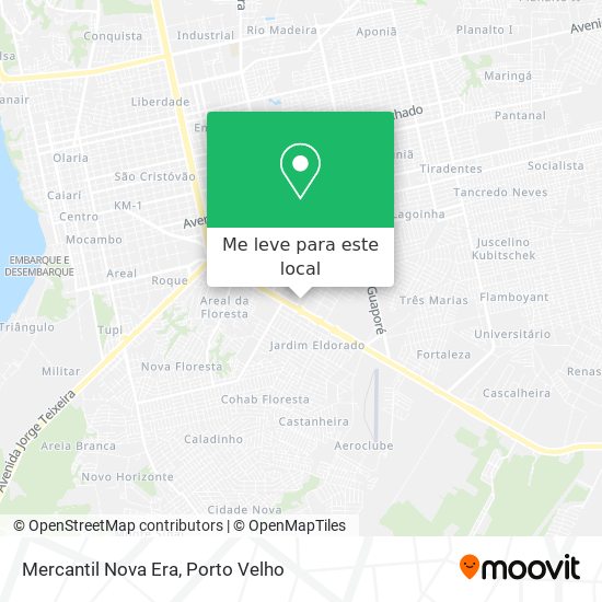 Mercantil Nova Era mapa