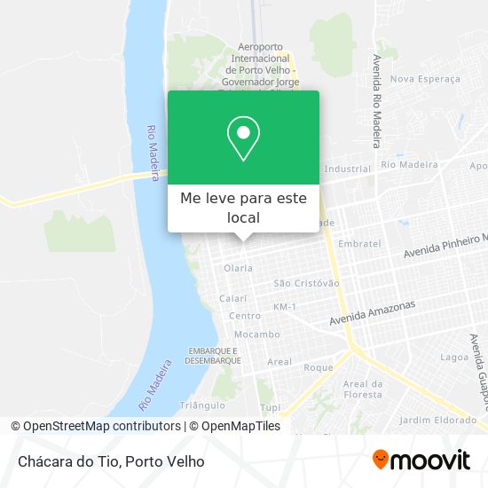 Chácara do Tio mapa