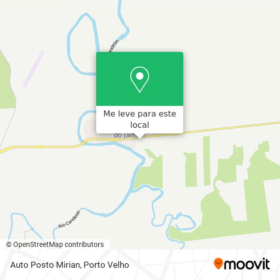 Auto Posto Mirian mapa