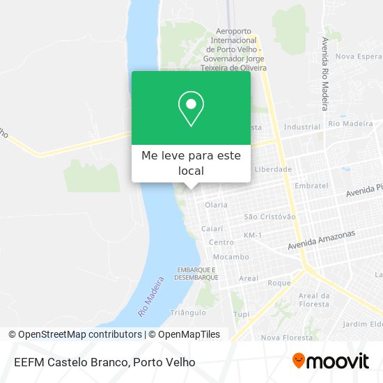 EEFM Castelo Branco mapa