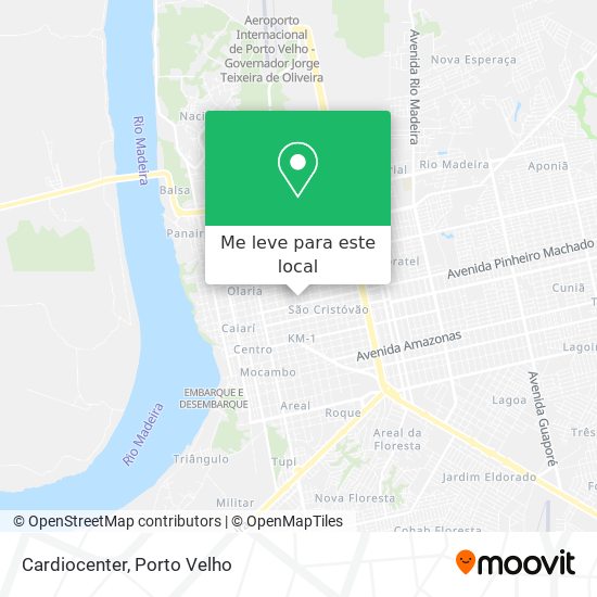 Cardiocenter mapa