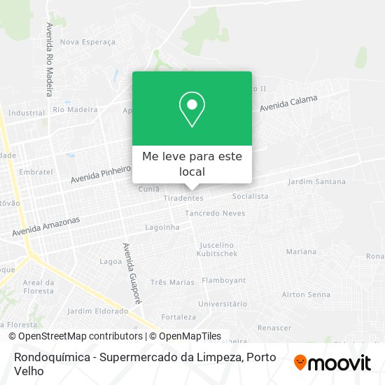 Rondoquímica - Supermercado da Limpeza mapa