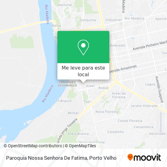 Paroquia Nossa Senhora De Fatima mapa