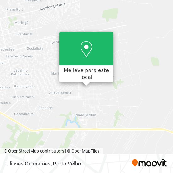 Ulisses Guimarães mapa