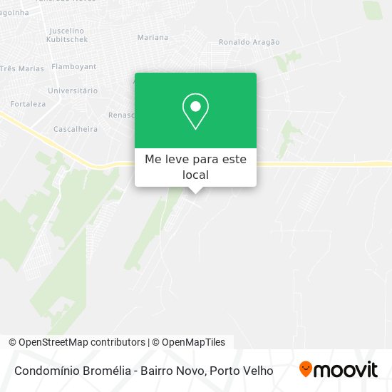 Condomínio Bromélia - Bairro Novo mapa