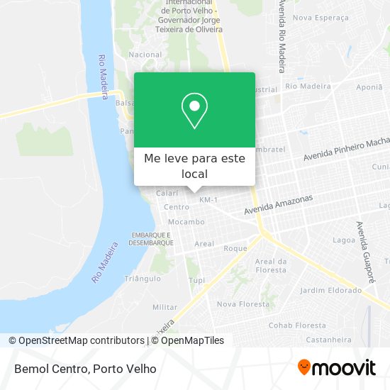 Bemol Centro mapa