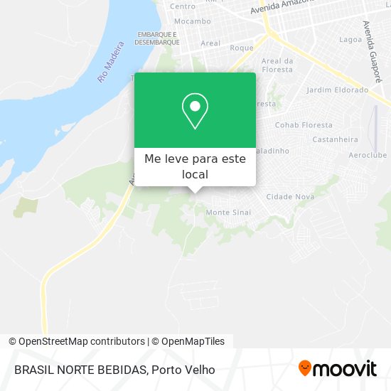 BRASIL NORTE BEBIDAS mapa