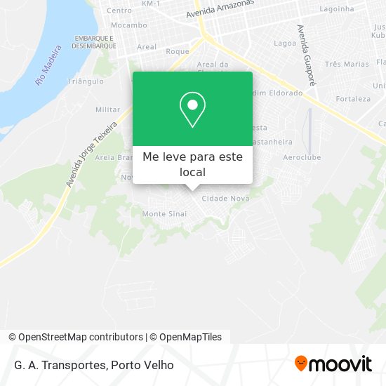 G. A. Transportes mapa