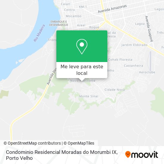 Condominio Residencial Moradas do Morumbi IX mapa