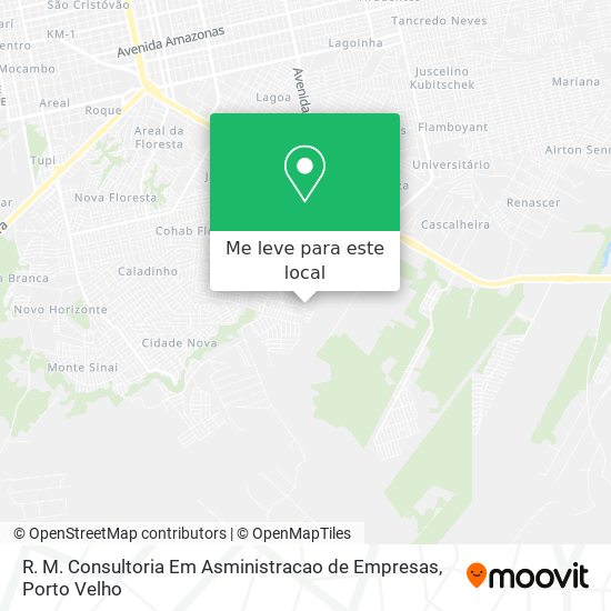 R. M. Consultoria Em Asministracao de Empresas mapa