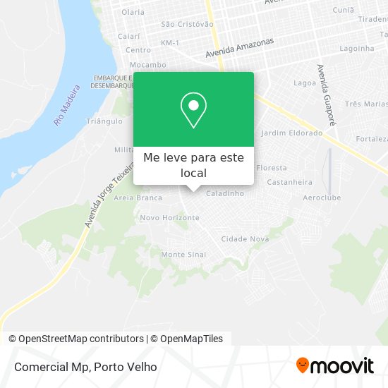 Comercial Mp mapa