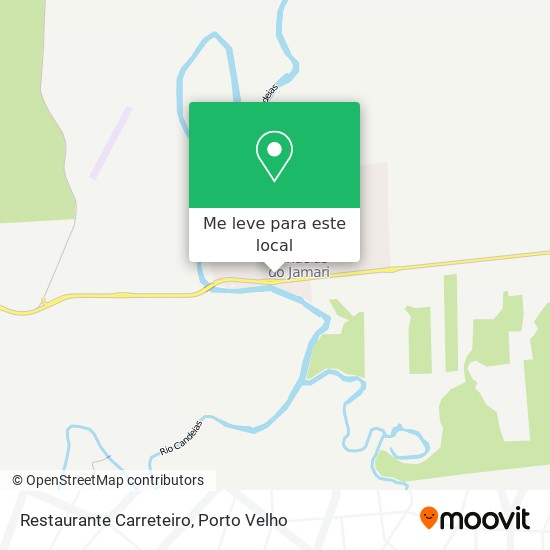 Restaurante Carreteiro mapa