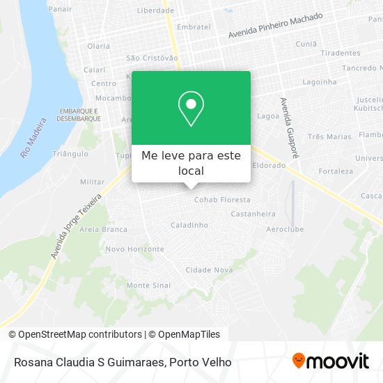 Rosana Claudia S Guimaraes mapa