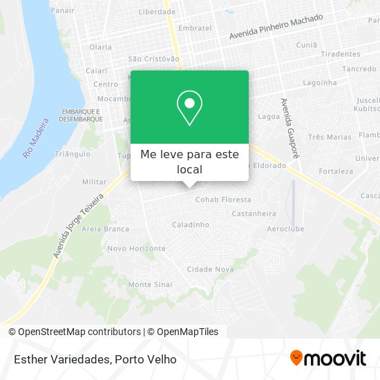 Esther Variedades mapa