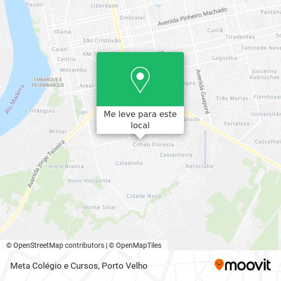 Meta Colégio e Cursos mapa