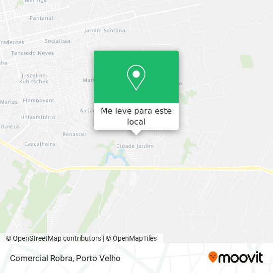Comercial Robra mapa