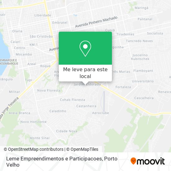 Leme Empreendimentos e Participacoes mapa