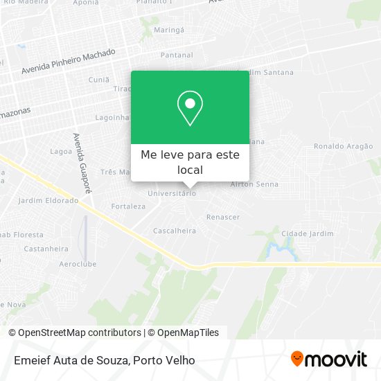 Emeief Auta de Souza mapa