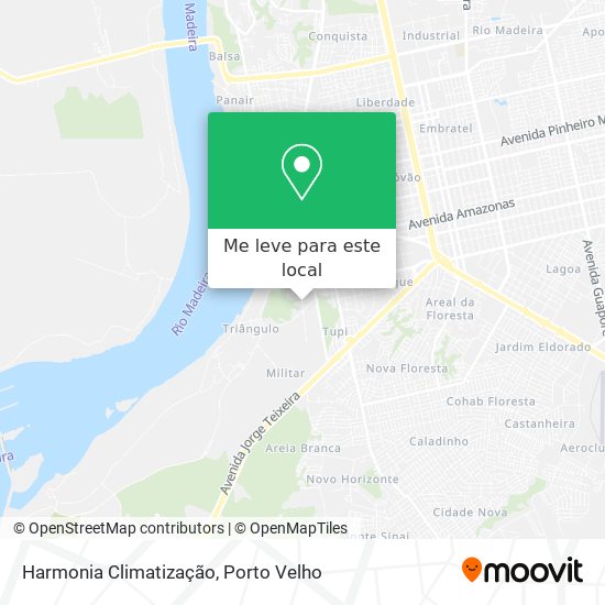Harmonia Climatização mapa