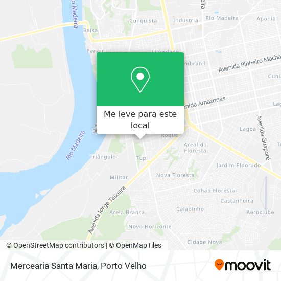 Mercearia Santa Maria mapa