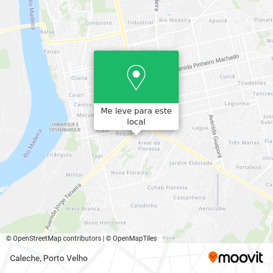 Caleche mapa