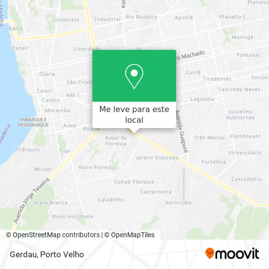Gerdau mapa