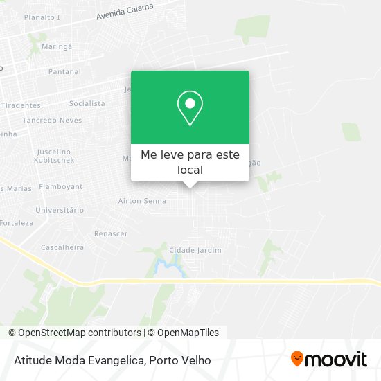 Atitude Moda Evangelica mapa