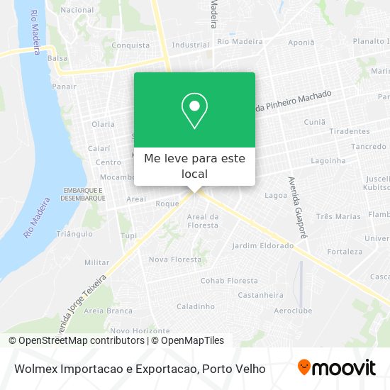 Wolmex Importacao e Exportacao mapa