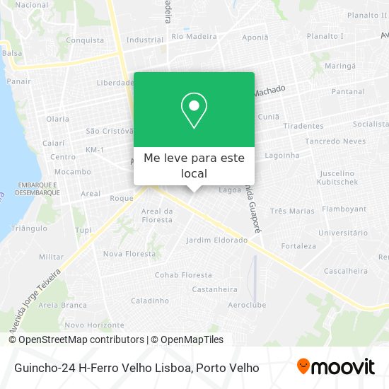 Guincho-24 H-Ferro Velho Lisboa mapa