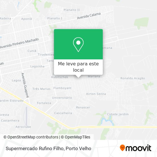 Supermercado Rufino Filho mapa