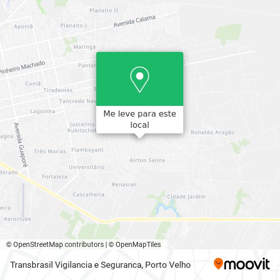 Transbrasil Vigilancia e Seguranca mapa