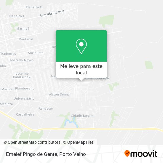 Emeief Pingo de Gente mapa