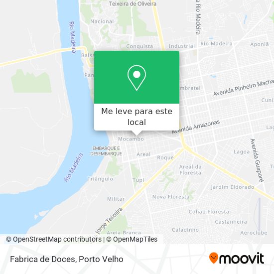 Fabrica de Doces mapa