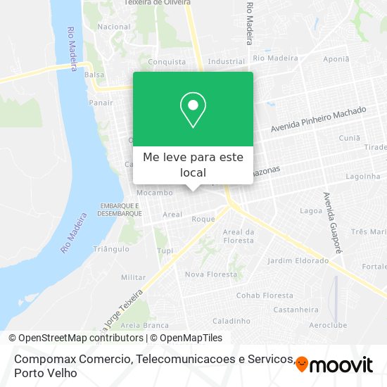 Compomax Comercio, Telecomunicacoes e Servicos mapa