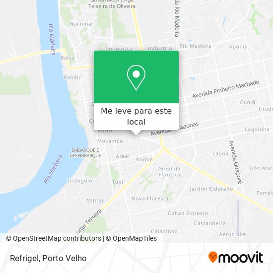 Refrigel mapa