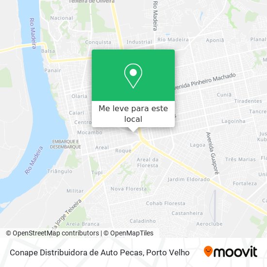 Conape Distribuidora de Auto Pecas mapa