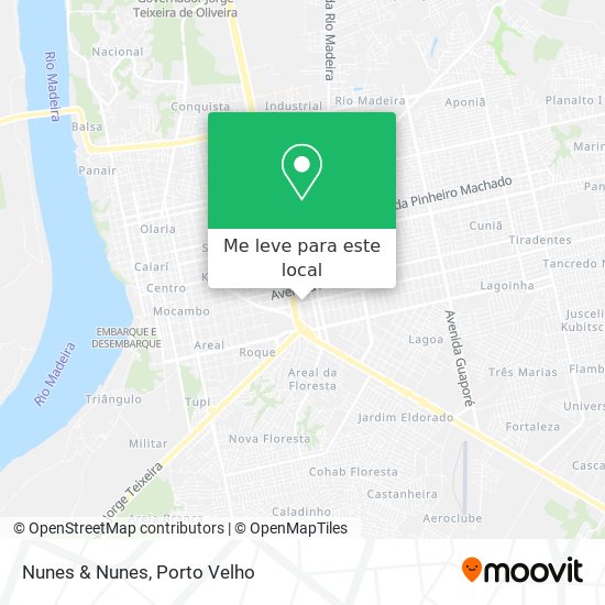 Nunes & Nunes mapa