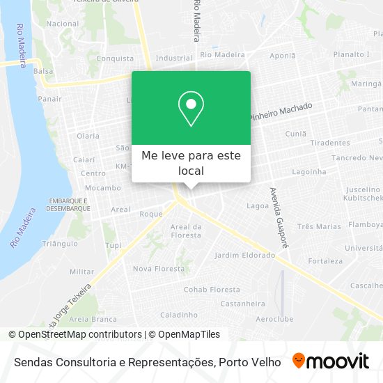 Sendas Consultoria e Representações mapa