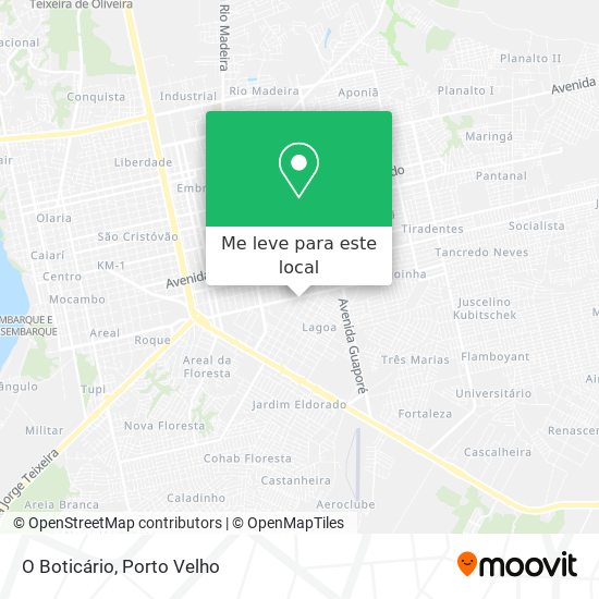 O Boticário mapa