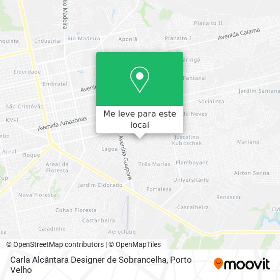 Carla Alcântara Designer de Sobrancelha mapa