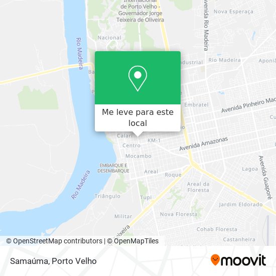 Samaúma mapa