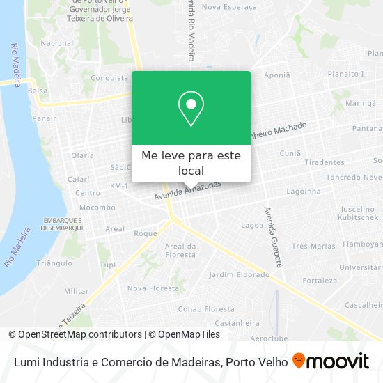 Lumi Industria e Comercio de Madeiras mapa