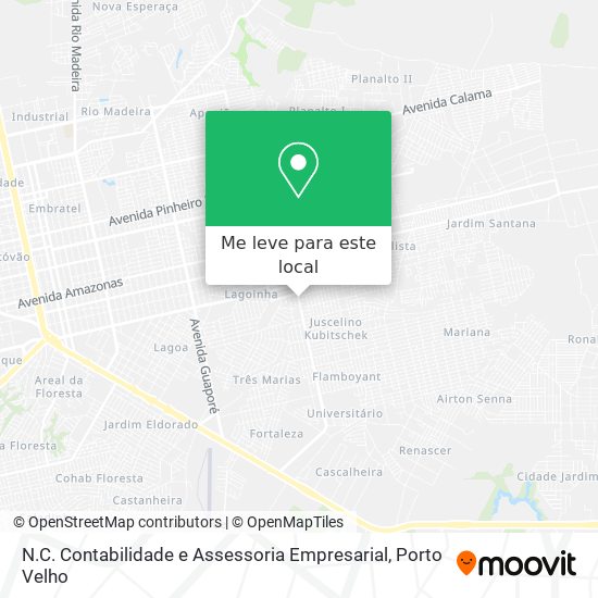 N.C. Contabilidade e Assessoria Empresarial mapa